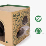 Cabane en Carton pour Chat