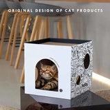 Cabane en Carton pour Chat