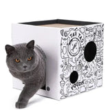 Cabane en Carton pour Chat