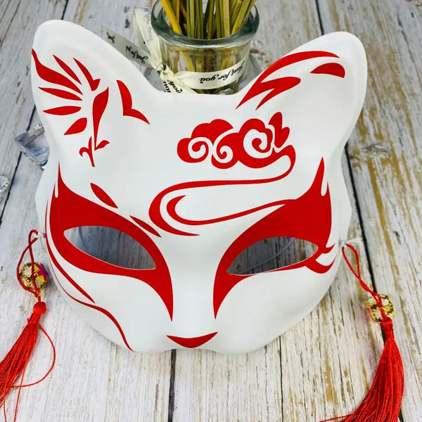 Masque Chat Blanc