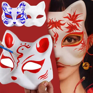 Masque Chat Blanc