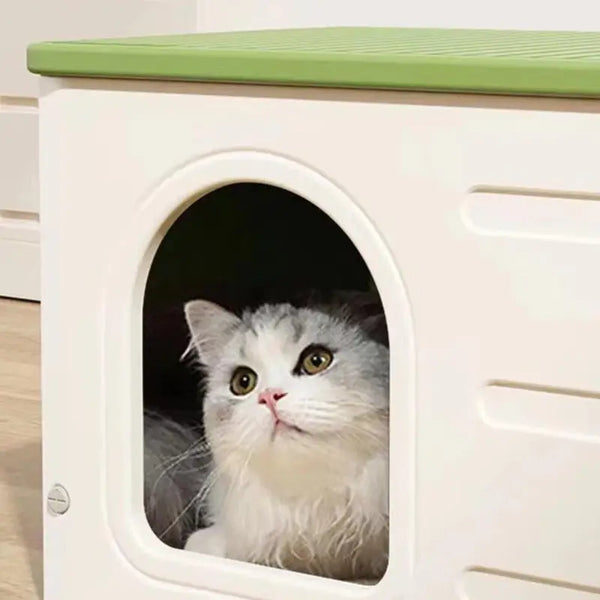 Niche en Plastique pour Chat