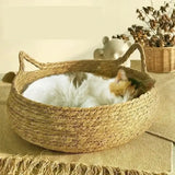 Panier en Rotin pour Chat