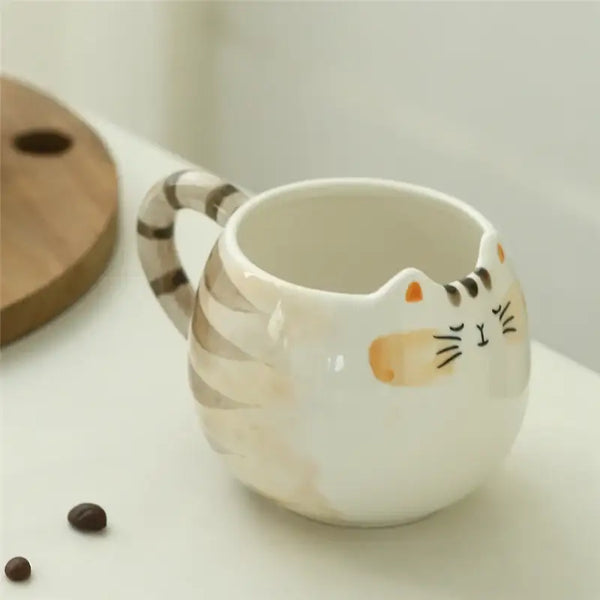 Tasse en Forme de Chat