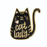 Pin’s Chat Femme MOMKAT™ accessoires, pin’s