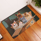 Tapis de sol Chat FLOOKAT™ Maison / Décoration, tapis sol, / paillassons