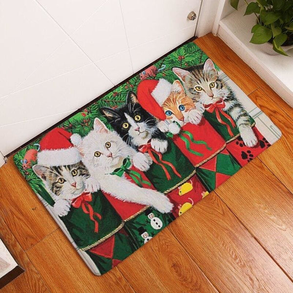 Tapis de sol Chat FLOOKAT™ Maison / Décoration, tapis sol, / paillassons