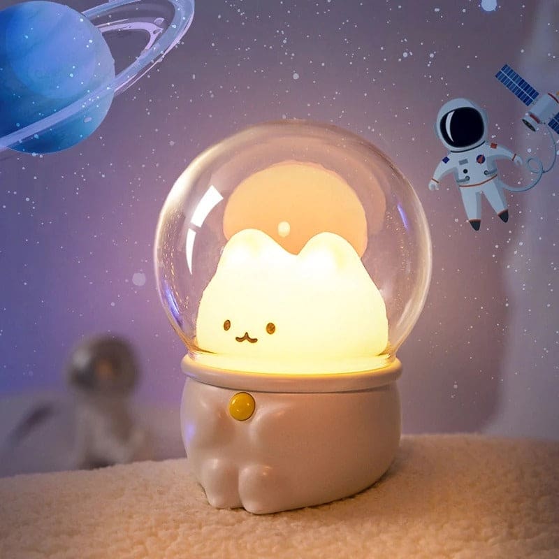 Astronaut Cat USB LED Night Light for Baby Bedroom TRONOTKAT™